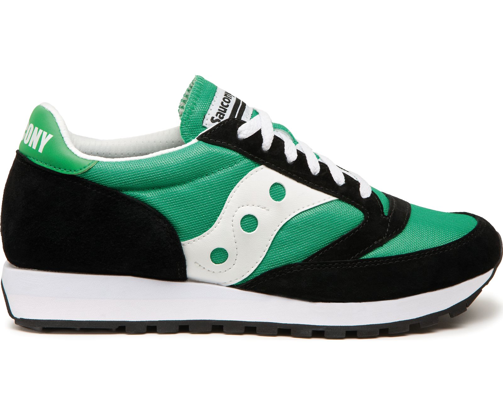 Saucony Jazz 81 Men\'s Originals Black / Green / White | Canada 399OKIR